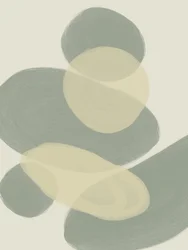 Zachte, abstracte stroom