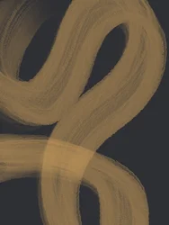Gouden abstracte stroom