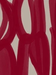 Rode abstracte lijnen