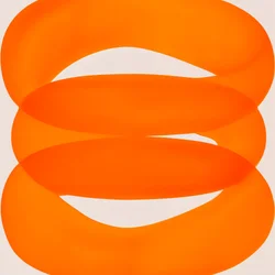 Levendige oranje lussen