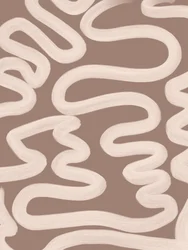 Golvende abstracte lijnen