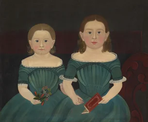 Mary en Elizabeth Hathaway, ca. 1849