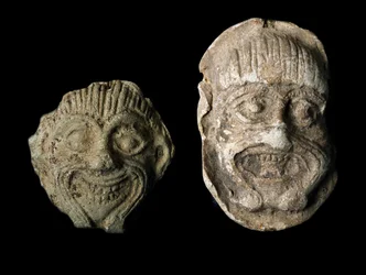 Hoofden van de demon Humbaba