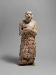 Votief figuur, ca. 2600-2350 v.Chr. (steen)