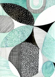 Abstracte organische vormen