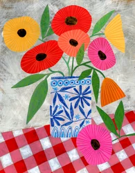 Kleurrijke zomermakken