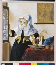 Illustratie uit Cats Galore! A Compendium of Cultured Cats (uitg. 2015)