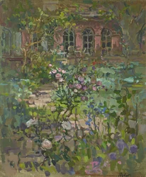 Roos in de schaduw