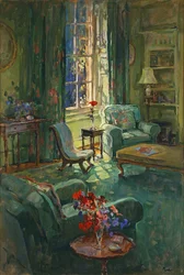 Zonlicht en lathyrus