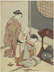 Nachtregen op de Theestand, na 1766