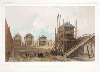 Scheepswerf in Carlskrona, Zweden