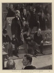 Geschorst, Mr Dillon verlaat het Lagerhuis