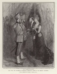 De hertog en hertogin van Cornwall ontvangen gasten in Le Reduit, Mauritius