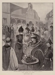 De koningin in Ryde