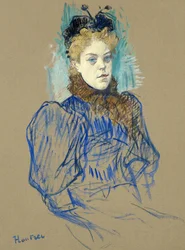 Portret van May Milton (1895)