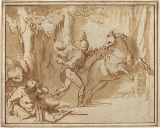 Alexander de Grote en Bucephalus
