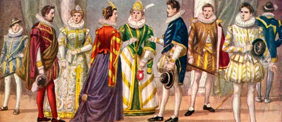 Italiaanse kleding uit de 16e eeuw