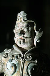 Voorstelling van een krijger (detail)