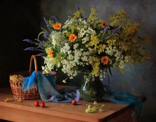 Kleurrijke zomerbloemen