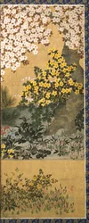 Bloemen en vlinders