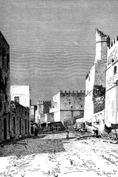 Leonecstraat, Sfakes, Noord-Afrika, 1895