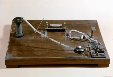 De metaalstof Coherer Marconi