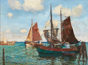 Boten in rust