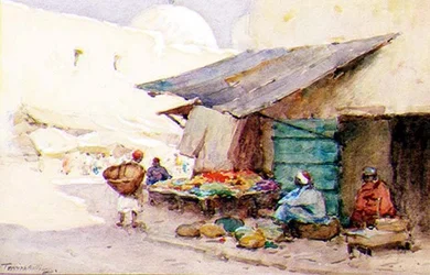 Een Straathoek, Kairouan