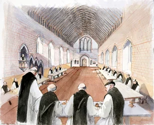 Hailes Abbey, 13e eeuw