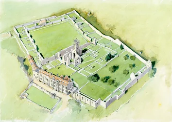 Mount Grace Priory, 15e eeuw, ca. 1990-2010