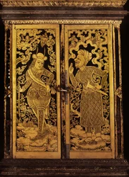 Manuscriptkast, regeerperiode van Rama III (1787-1851) (hout)