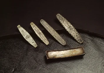 Zadelgeld gebruikt in Lanna, Noord-Thailand en Laos