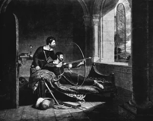 De dood van Robin Hood, ca. 1835, 1912
