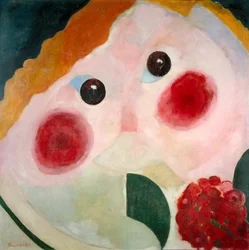 Meisje met ranonkels, 1914