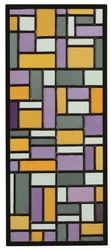 Glas-in-lood compositie VIII