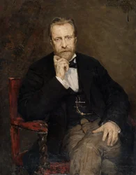 Portret van de kunstenaar Jean Capeinick