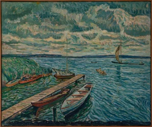 Schuiten op de Schwielowsee
