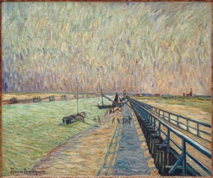Aanlegsteiger in Nieuport