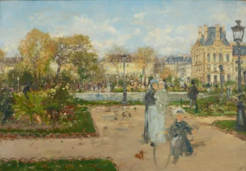 In de Tuilerieën