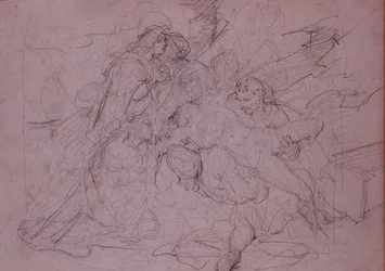 Afdaling van het kruis (tekening)