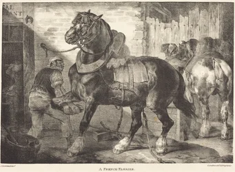 Een Franse hoefsmid