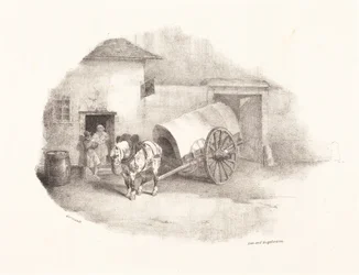 Een karpaard uit Les Limons