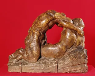 Jupiter en Antiope (eerste zijde), ca. 1818