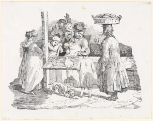 De slapende visverkoper (The Sleeping Fishmonger)