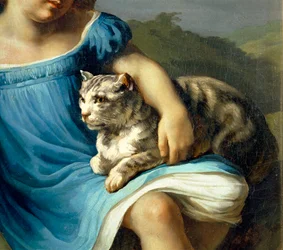 Louise Vernet als kind ...