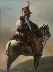 Studie naar "Trompetter van de Huzaren", ca. 1815?-27