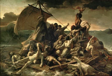 Het vlot van de "Medusa" ...
