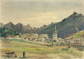 Lincolnstraat, Sitka, 1887