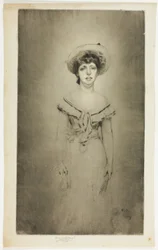 Portret van juffrouw Hetty Pettigrew