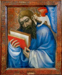 Sint Mattheus (tempera op hout)